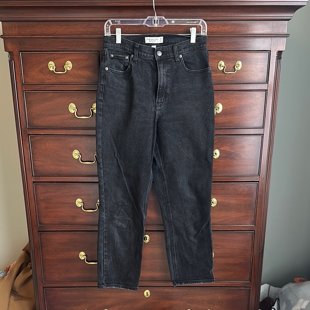 Abercrombie and Fitch Black Jeans
